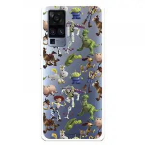 Funda Para Vivo X51 Oficial De Disney Muñecos Toy Story Siluetas - Toy Story