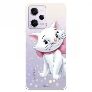 Funda Para Xiaomi Redmi Note 12 Pro 5g Oficial De Disney Marie Silueta - Los Aristogatos