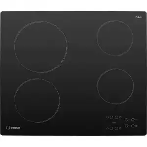 Indesit AAR 160 C Placa Vitrocerámica 4 Zonas 60cm Negro