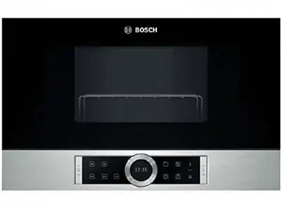 Microondas integrable - Bosch BEL634GS1, 900W, 21L, Innowave Maxx, Grill, 10 recetas, Acero