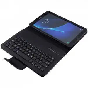 Theoutlettablet Funda con Teclado Bluetooth Extraíble para Samsung Galaxy Tab A 2016 10.1" T580/T585