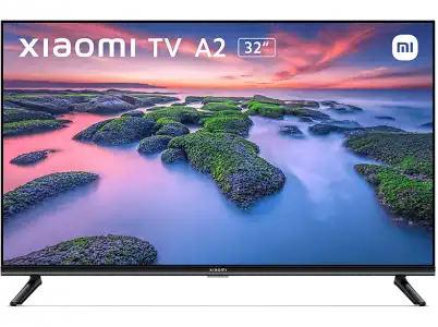 TV LED 32" - Xiaomi A2, HD, Smart TV, Control por voz, Dolby Audio, DTS+X®, Inmersive Limitless Unibody, Negro