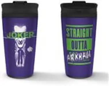Vaso metálico DC Joker Arkham