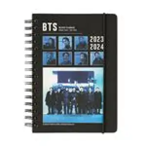 Agenda escolar 2023/2024 Erik A5 semana vista 12 meses BTS
