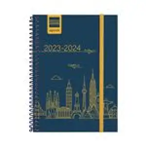Agenda escolar 2023/2024 Finocam Secundaria 8º semana vista horizontal City