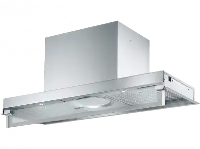 Campana - Mepamsa Sahara 90 X, De pared, 895 mm, 378 m³/h, 296 W, Integrable, Electrónico, 2x Luces LED, Inox
