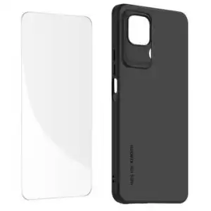Carcasa Semirrígida Para Redmi Note 11 Pro Plus Y Cristal Templado 9h Hecho
