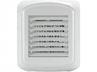 Climatizador evaporativo - Taurus Snowfield Mini, 5 W, 3 Velocidades, ventilador y climatizador, 2 depósitos extraíbles refrigerables, Blanco