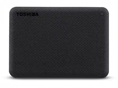 Disco duro externo 4 TB - Toshiba Canvio Advance, 2.5", USB tipo A, HDD, ~ 5,0 Gbps, 900 mA, Negro