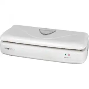 Envasadora De Alimentos Al Vacío, Automática, Ideal Para Cocina Sous-vide, Sellador De Bolsas Blanco 100w Clatronic Fs 3261
