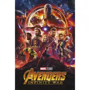 Erik Maxi Póster Vengadores Infinity War One Sheet 91.5x61cm