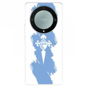 Funda Para Honor Magic5 Lite Del Rc Celta Escudo Trazo Azul - Licencia Oficial Rc Celta