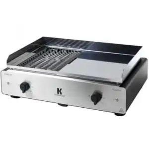 Krampouz Barbacoa Eléctrica / Plancha Duo 3500w - Gicio2a-aa-00