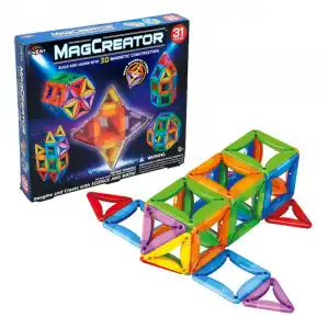 Magcreator 3d Juego De Construcción 31 Piezas