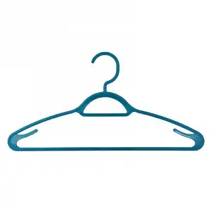 Pack 20 perchas de plástico 100% recicladas