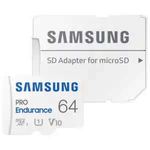 Samsung PRO Endurance microSDXC 64GB UHS-I V10 Clase 10 con Adaptador