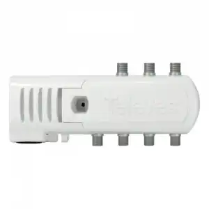 Televes Amplificador Antena TV 6 Salidas 16dB Blanco