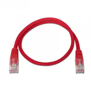 Aisens Cable de Red RJ45 UTP AWG24 Cat.5e 1m Rojo