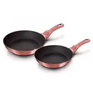Berlinger Haus L-Rose Set 2 Sartenes Aluminio Forjado Antiadherente Inducción 22-26cm