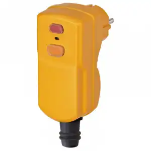 Brennenstuhl Enchufe del Disyuntor Amarillo