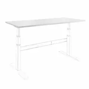 Celexon Tabla de Mesa para escritorio eAdjust 175x75cm Blanca