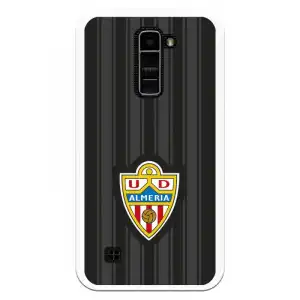 Funda Oficial Ud Almería Fondo Negro Para Lg K10 4g