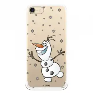 Funda Para Iphone 7 Oficial De Disney Olaf Transparente - Frozen