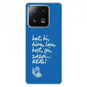 Funda Para Xiaomi 13 Pro Del Real Sociedad De Fútbol Real Grito Afición - Licencia Oficial Real Sociedad De Fútbol