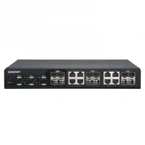 QNAP QSW-M1208-8C Switch Gestionado L2 8 Puertos Combinados SFP+/RJ45 10GbE + 4x Puertos SFP+ 10GbE