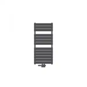 Radiador De Baño Steam 500x991 Antracita + Universal Ecd Geramny