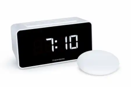 Reloj Despertador Con Agitador De Cama C600bs Thomson