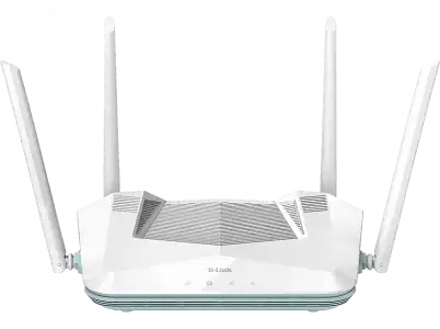 Router WiFi - D-Link R32, 2402 Mbps, MU-MIMO, Control Voz Alexa/Google, 4 antenas, Blanco
