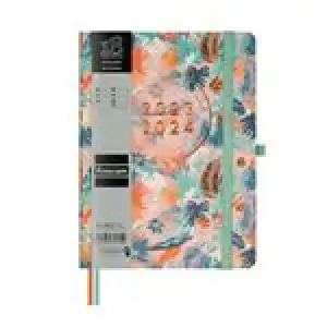 Agenda 2023/2024 A5 Finocam Mínimal M5 semana vista horizontal 18 meses Internacional Girl