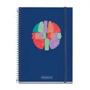 Agenda escolar 2023/2024 Miquelrius Plus día por página Dream Big Azul marino