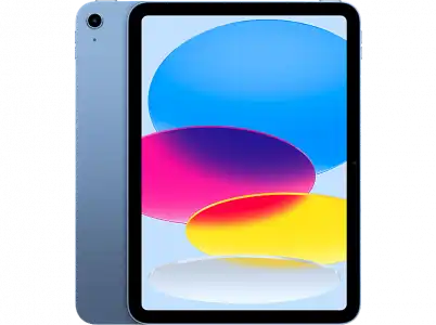 APPLE iPad (2022 10ª gen), 64 GB, Azul, WiFi+CELL, 10.9", Retina, Chip A14 Bionic, iPadOS 16