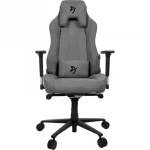 Arozzi Vernazza Soft Fabric Silla Gaming Ceniza
