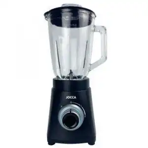 Batidora De Vaso Con Jarra De Cristal 1'5l, 1000w Jocca - Negro