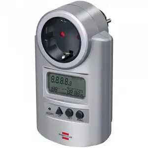 Brennenstuhl Contador de Energía Primera-Line PM 231 E con Protección Táctil Aumentada