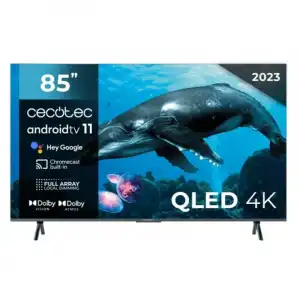 Cecotec V3+ Series VQU30085+ 85" QLED UltraHD 4K HDR10 Smart TV