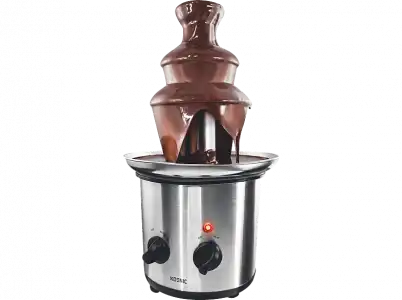Fuente de chocolate - Koenic KCF 2221, Acero inoxidable, 1.5kg, Control botones