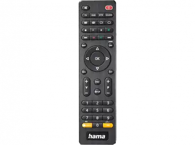 Mando a distancia - Hama 221052, Universal, Para Smart TV, Alcance 10m, Negro