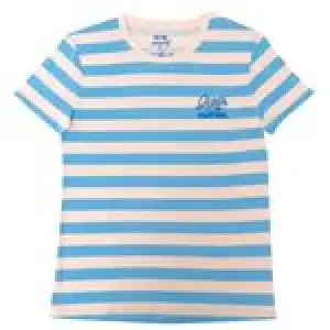 Mr Wonderful Camiseta Queen of everything rosa y azul talla M