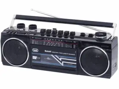 Radio Casette Ret Bt Trevi Rr 501 Bt Negro