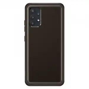 Samsung Soft Clear Cover para Galaxy A32 Negra