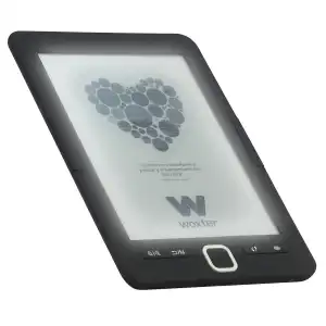 Woxter - EReader Scriba 195 Paperlight, 4GB, 6" E-Ink Pearl Retroiluminada, Negro