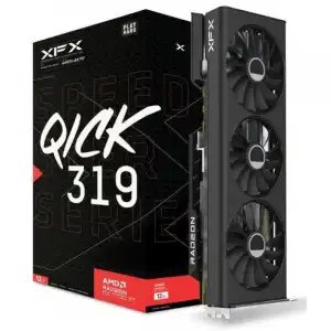 XFX Speedster QICK 319 Radeon RX 7700 XT Black Edition 12GB GDDR6