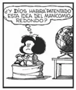 Cuadro imantado Mafalda - Manicomio