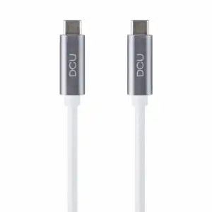 DCU Tecnologic Cable USB-C a USB-C Macho/Macho 1m