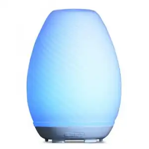 Difusor De Aceite Esencial De Vidrio Ultrasónico Con Iluminación Led Vivo