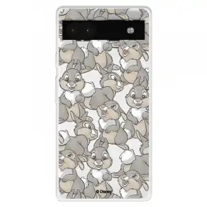Funda Para Google Pixel 6a Oficial De Disney Tambor Patrones - Bambi